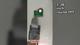 شاشة TFT LCD مستديرة مقاس 1.28 بوصة مقاس 240 × 240 GC9A01 SPI