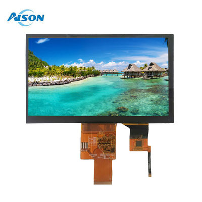 7 بوصة 800x480 TFT وحدة العرض RGB 40 دبوس شاشة لمس TFT سعة