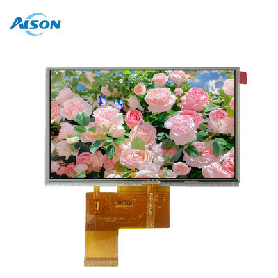 5.0 IPS TFT LCD Module، TFT 5 بوصات مع لوحة لمس مقاومة 800X480