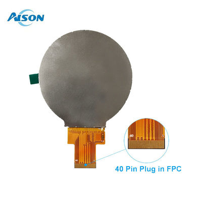2.76 بوصة 480x480 دائرية IPS TFT LCD Module MIPI واجهة 300 نيت 2.8 بوصة عرض مستدير