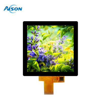 4 بوصة مربع شاشة LCD 40 دبوس مربع شاشة لمس 480X480 مع PCAP لمس