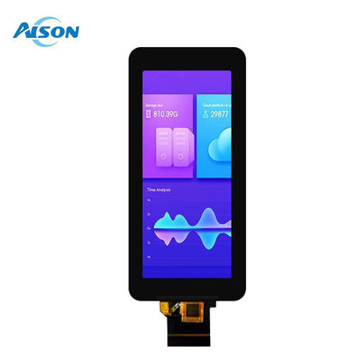 3.99 بوصة نوع شريط شاشة LCD 400x960 PCAP الشاشة اللمسية 40 دبوس مع لمسة سعة