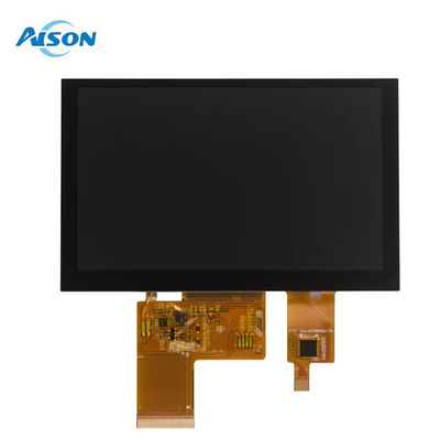 5 بوصة 800x480 IPS الكفاءة لمس شاشة TFT 350 cd/m2