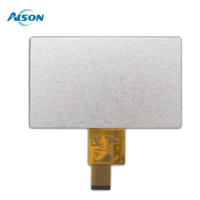 7 بوصة لوحة TFT 450 cd/m2 40 Pin لوحة 800x480 مع 24 BIT واجهة RGB 40Pin