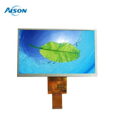 شاشة RTP TFT 7 " 800X480 دقة واجهة RGB 40 دبوس للتطبيق الصناعي