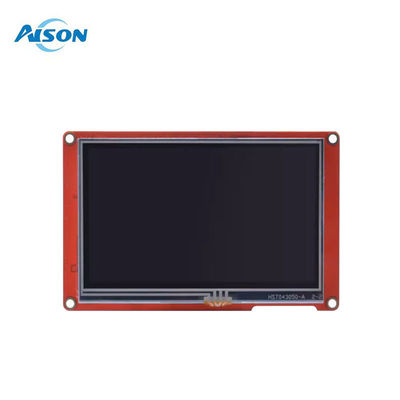 480×272 شاشة LCD HMI 4.3 بوصة شاشة لمسة مقاومة 4 دبوس