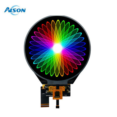 3.4 بوصة 800x800 IPS شاشة دائرية 380 cd/m2 مع واجهة MIPI