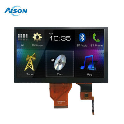 7 بوصة 800x480 TFT LCD Module 50 Pin LCD Display RGB 24 Bit للتطبيق الصناعي