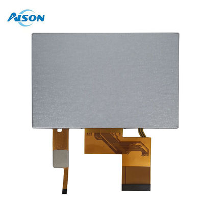 4.3 بوصة IPS LCD Module 480x272 شاشة لمس TFT سعة 450 Cd / M2 RGB 24 بت واجهة