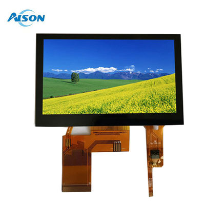 4.3 بوصة شاشة LCD 400 Cd / M2 IPS شاشة لمس سعة 480x272
