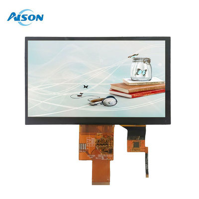 وحدة عرض LCD 7 بوصة 400 Cd/M2 TFT شاشة LCD لمسة 800x480