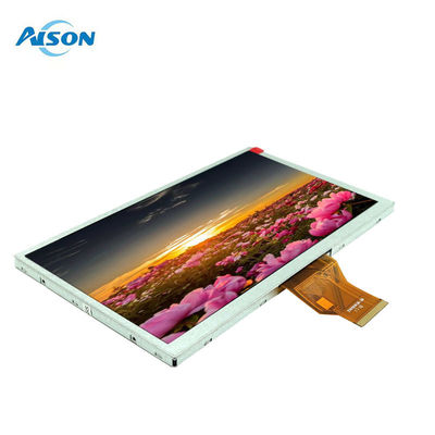 شاشات قابلة للقراءة تحت ضوء الشمس 8 بوصة وحدة LCD TFT 50 دبوس 800x480 RGB واجهة 24 بت