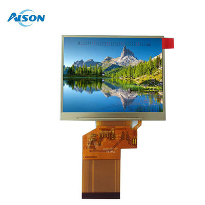 3.5 بوصة IPS TFT LCD Display 640x480 TFT LCD شاشة لمس سعة 1000 Cd / M2 مع واجهة RGB