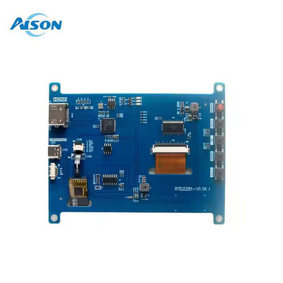 5 بوصة 800x480 HDMI لمسة شاشة TFT 400 Cd / M2 شاشة Raspberry Pi LCD