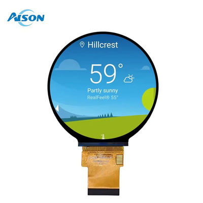 2.8 بوصة 480x480 شاشة LCD TFT مستديرة للساعة الذكية شاشة دائرية 2.76 بوصة