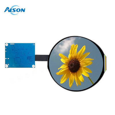 5.0" 1080x1080 شاشة TFT مستديرة واجهة MIPI 350 نيت