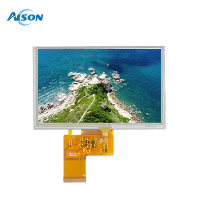 5 بوصة 800x480 RGB 40 دبوس واجهة TFT شاشة LCD مع لوحة لمسة المقاومة