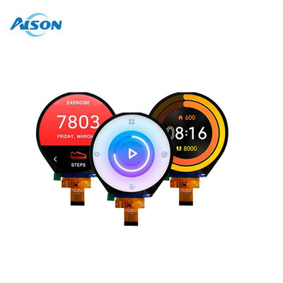 3.4 بوصة 800 * 800 شاشة LCD TFT دائرية واجهة MIPI 30 دبوس للتحكم الصناعي للمنازل الذكية