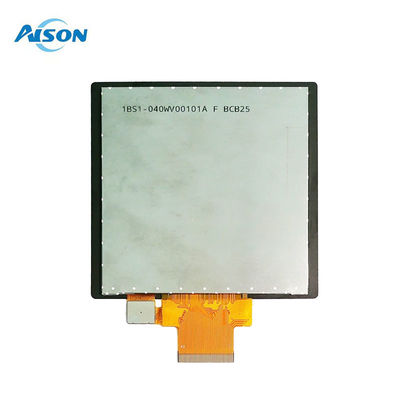 شاشة LCD TFT مربعة مقاس 4 بوصات 480x480 شاشة لمس TFT مربعة 300 شمعة/متر مربع واجهة 3SPI+RGB