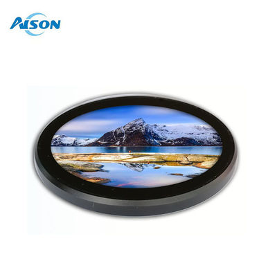 3شاشة لمس مستديرة DSI مقاس.4 بوصة ، 800 × 800 ، IPS ، 10-Point Touch مع HDMI Board Enclosure