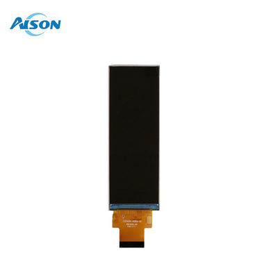 شاشة LCD نوع شريط 4.6 بوصة RGB 40 سنًا بشدة سطوع 300 شمعة/متر مربع ودرجات حرارة تشغيل من -20 إلى 70 درجة