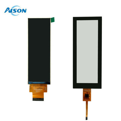 شاشة LCD نوع شريط 4.6 بوصة RGB 40 سنًا بشدة سطوع 300 شمعة/متر مربع ودرجات حرارة تشغيل من -20 إلى 70 درجة
