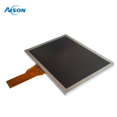 8 بوصات IPS TFT LCD 800 × 600 RGB 24 Bit 50 Pin 1000cd / m2 للشاشة TFT الصناعية