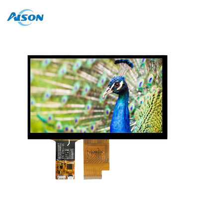 شاشة LCD TFT IPS LVDS مقاس 7 بوصات بدقة 1024 × 600، واجهة USB I2C، لوحة لمس سعوية