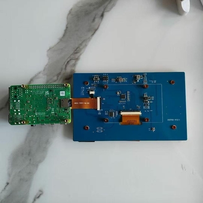 شاشة لمس سعوية LCD IPS MIPI-DSI مقاس 7 بوصات لجهاز Raspberry Pi 5 4 3
