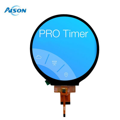 4 بوصة مستديرة TFT شاشة LCD 720x720 MIPI واجهة شاشة 300 Cd / M2