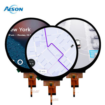 وحدة عرض LCD مستديرة 4 بوصة 720x720 300 Cd/M2 واجهة MIPI