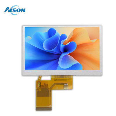 4.3 بوصة 800x480 IPS TFT LCD Module Display مع واجهة RGB