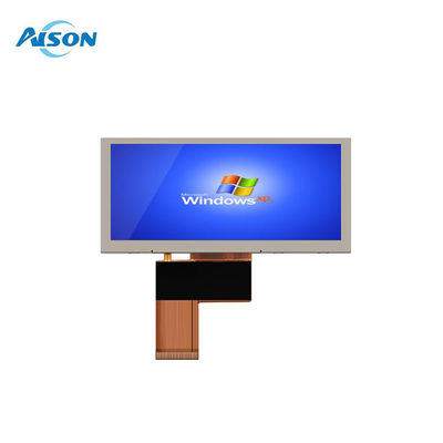 3.9 بوصة 480x128 شريط المناظر الطبيعية نوع شاشة LCD 500 Cd / M2 شريط تمدد شاشة LCD مخصصة