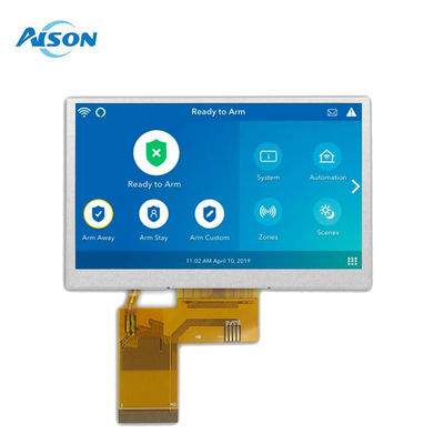 4.3 بوصة 480x272 IPS TFT شاشة LCD SPI / 808-MCU واجهة