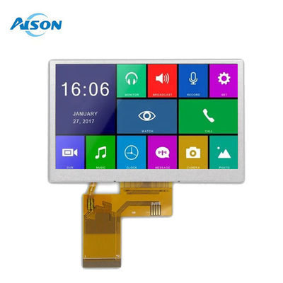 4.3 شاشة LCD TFT 480x272 وحدة LCD مخصصة مع SPI / QSPI / 808-MCU