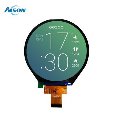 3.4 بوصة 800 * 800 شاشة LCD TFT دائرية واجهة MIPI 30 دبوس للتحكم الصناعي للمنازل الذكية