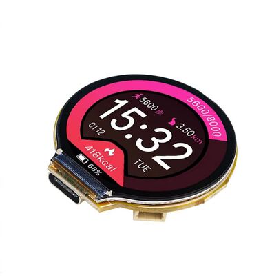 1.28 بوصة ESP32-C3 شاشة دائرية 240 * 240 IPS شاشة LCD لمسة TFT وحدة WIFI لوحة تطوير